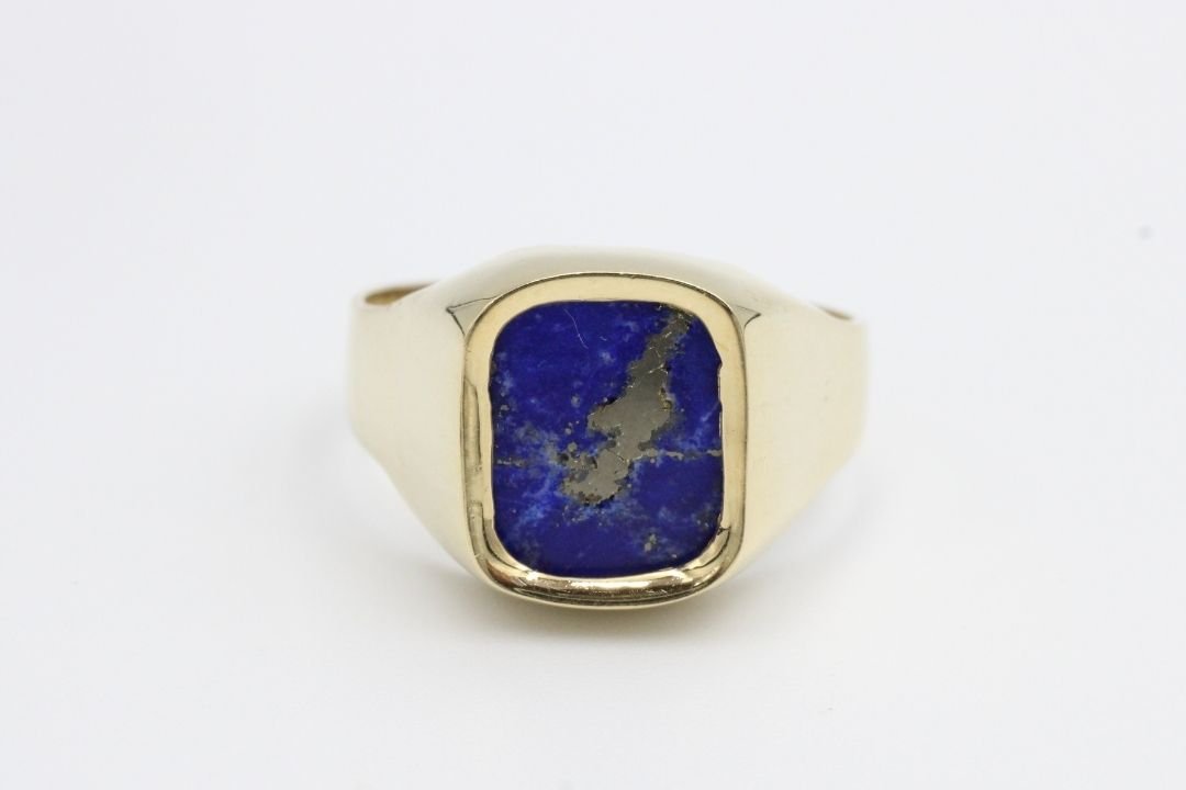 Anillo lapislazuli hombre sale