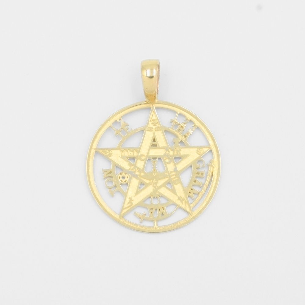 Dije de Oro 14k Tetragramatón mod. 8042