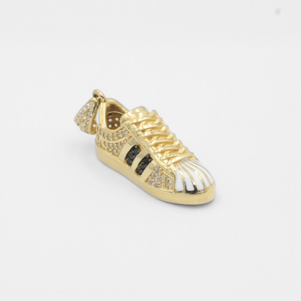 Dije de Oro 14k Tenis Brillantes con Zirconias Finas mod. 7903