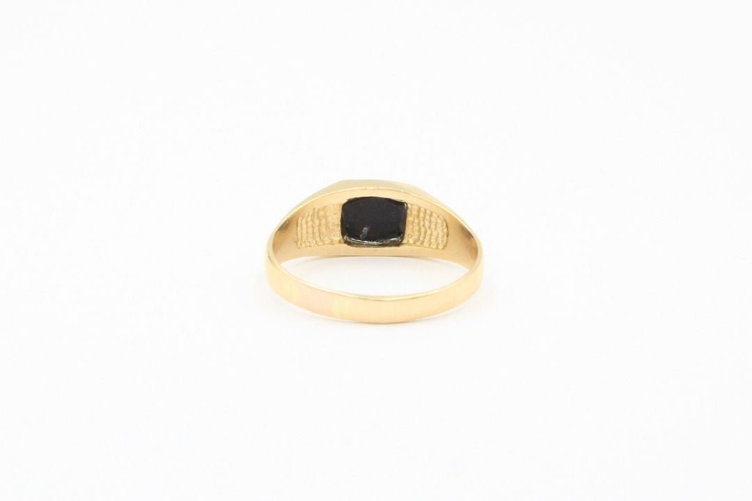 Anillo con Onix Natural mod. 5673 - Joyería Orovel’s